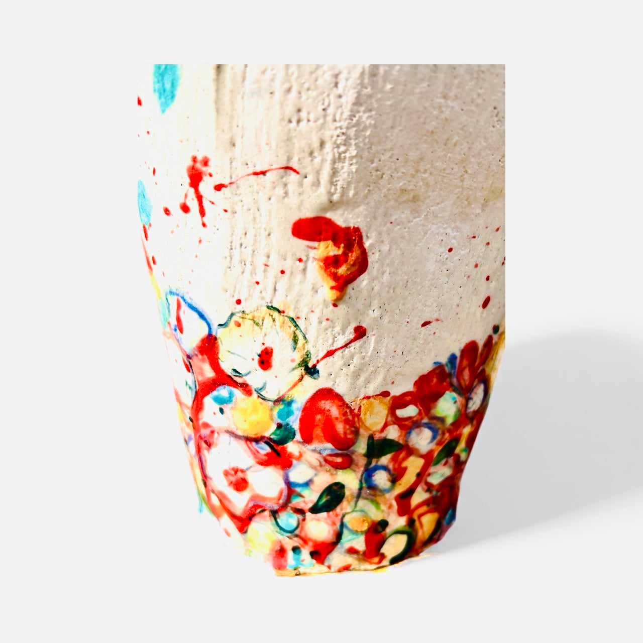 ‘Phoenix and the Drunken Red Ashes’ vase