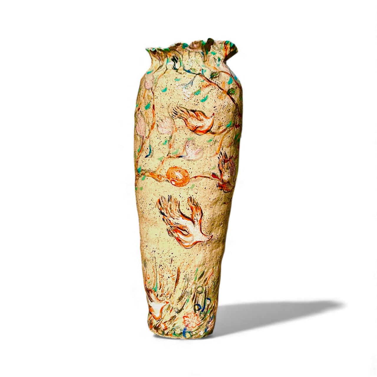 ‘Happiness is real shared’ vase