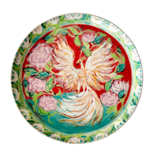ceramic art handmade watercolor painting 